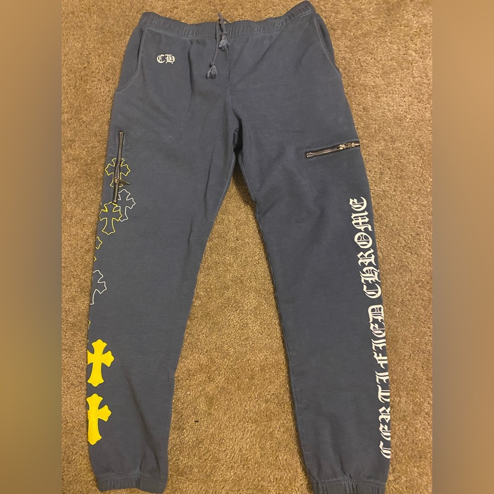 Chrome hearts drake collab sweatpants